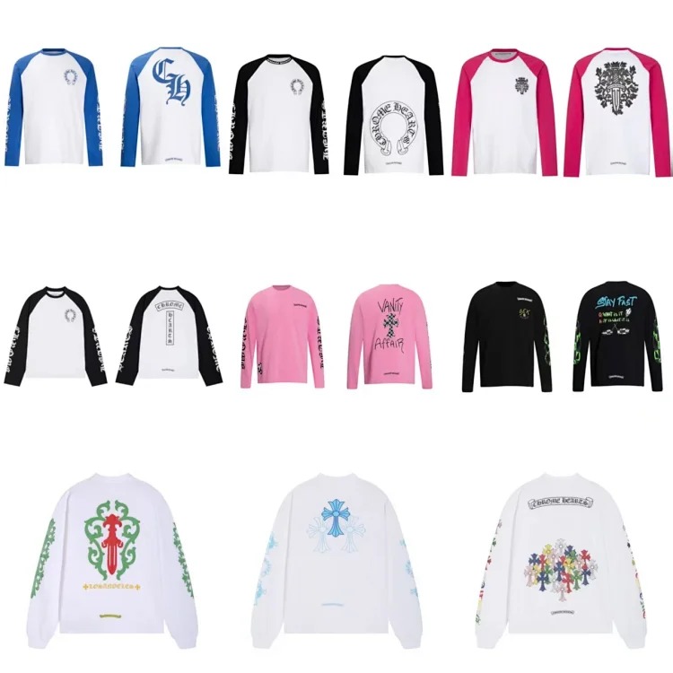 Horseshoe Sanskrit printed long sleeve collection